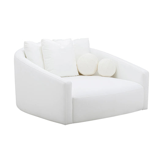 Linen Chaise Lounge